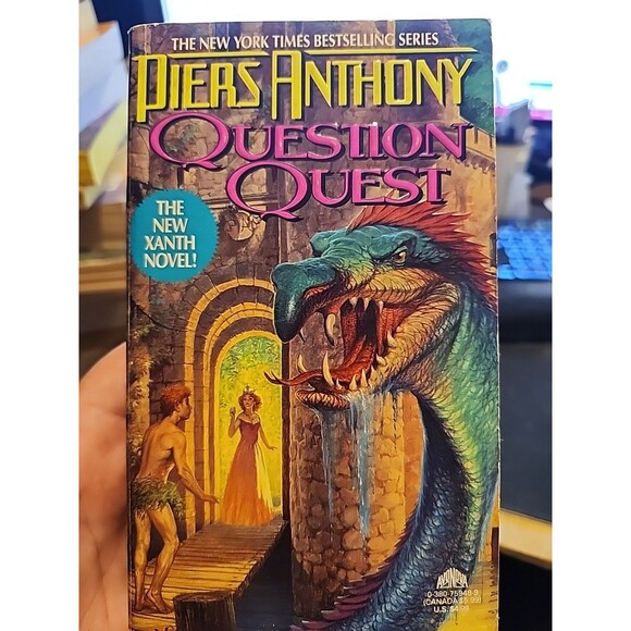 Piers Anthony Xanth Series Lot (4 Vintage Paperbacks) Later Fantasy Vols 14-20 - Picture 5 of 5